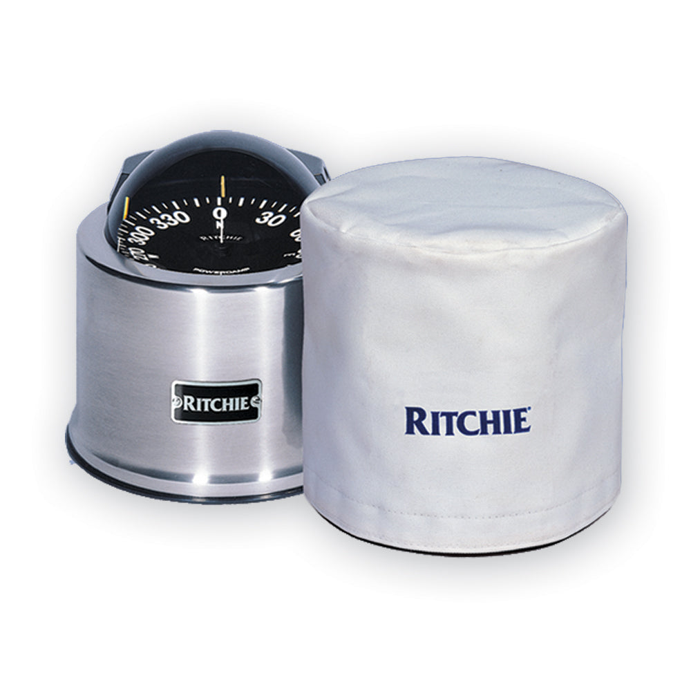Ritchie GM-5-C 5" GlobeMaster Binnacle Mount Compass Cover - White [GM-5-C] - Designer Investment