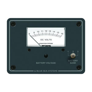 Blue Sea 8015 DC Analog Voltmeter w/Panel [8015] - The Smith Lake Clique